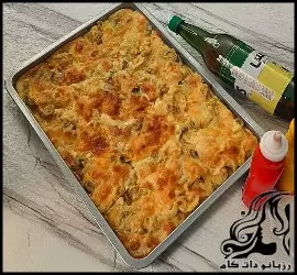 طرز تهیه پیتزا چیکن آلفردو خانگی - Chicken20Alfredo20Pizza20recipe 01
