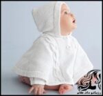 آموزش بافت شنل کلاه دار بچگانه - Children cape with hood 06 compressor