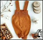 بافتنی و آموزش بافت شلوار پیشبندی بچگانه - Childrens20apron20pants 01