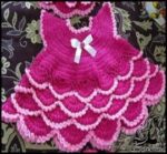 بافتنی و آموزش بافت پیراهن بچگانه قلاب بافی - Childrens20shirt20texture 01