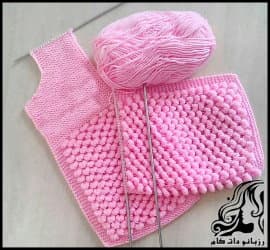 آموزش بافت سارافون حلزونی و مدل بافت حلزونی دو میل - Coil20Saraphone 05