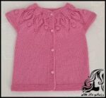 آموزش بافت یقه برگی و بافت سارافون - Collar20texture20of20leaf20pattern 04