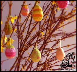 بافتنی و آموزش بافت تخم مرغ های رنگی برای هفت سین - Colored20eggs20for20seven20scenes 01
