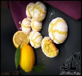 طرز تهیه کوکی ترک دار لیمویی - Cracked20lemon20cookie20recipe 01