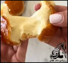 طرز تهیه نون خامه ای های خوشمزه و متفاوت - Cream20bread20recipe 02