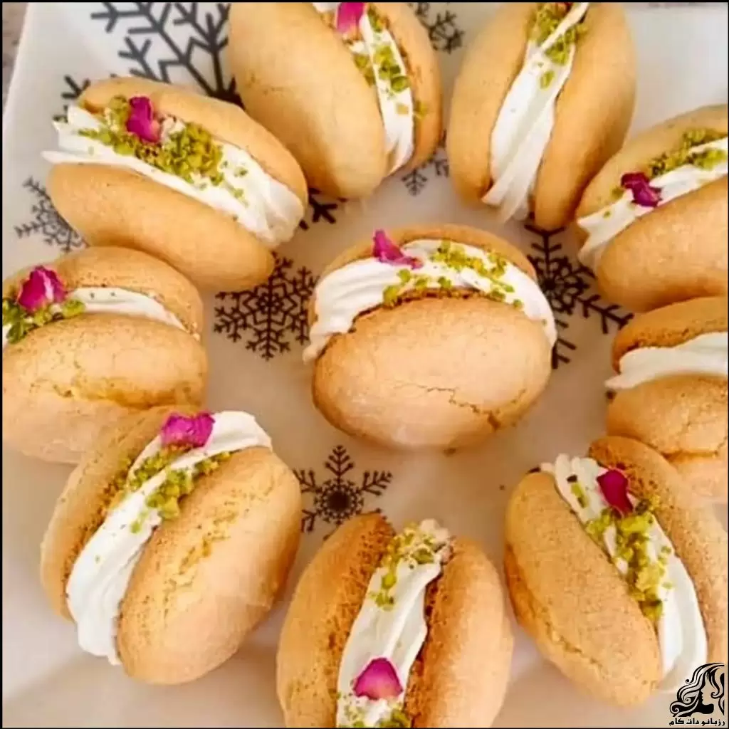 طرز تهیه شیرینی لطیفه بازاری نرم و خامه ای مرحله به مرحله