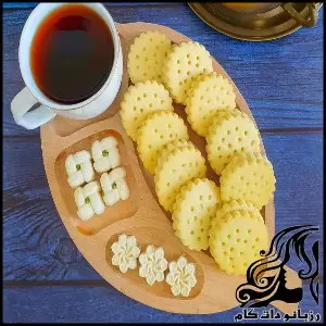 آموزش آسان تهیه بیسکوئیت کرمدار خوشمزه و سالم برای بچهها - Creamy20biscuits20for20school20recipe 01