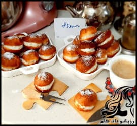 آشپزی | طرز تهیه پیراشکی کرمدار و دونات - Creamy20dumplings20and20donuts20recipe 01