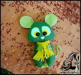 آموزش تصویری ساخت عروسک نمدی موش نماد سال 99 - Creating20Felt20Mouse20doll 10