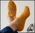 بافتنی و آموزش بافت پاپوش زنانه لاکچری و دلربا - Crochet Womens20Clogs Free20Tutorial 03