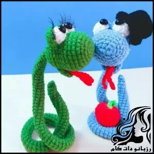 چگونه عروسک مار ببافیم؟ آموزش کامل همراه با الگو و ویدئو - Crochet20Love20Snakes20Step20by20Step20Guide20with20Video2020PDF 01