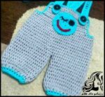 آموزش بافت سرهمی نوزاد قلاب بافی - Crochet20baby20saree 01