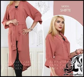 خیاطی و آموزش رسم الگو خیاطی مانتو کیمونو برش دار - Cut20kimono20sewing20pattern 07