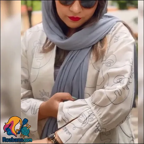 دوخت مانتو خانگی شیک و ارزان با آستین خاص و متفاوت