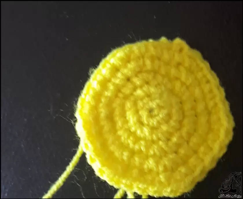 آموزش بافت جاشمعی قلاب بافی برای سفره هفت سین