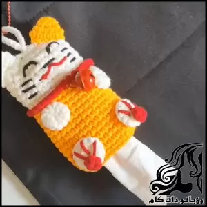 آموزش بافت جادستمالی عروسکی با قلاببافی (مرحلهبهمرحله) - DIY20Crochet20Tissue20Holder20Fun2020Easy20Pattern 01