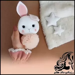 آموزش دوخت عروسک خرگوش نمدی مخصوص جاکلیدی - DIY20Felt20Bunny20Keychain20Sewing20Tutorial 02