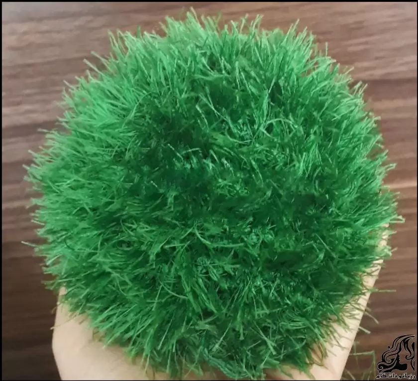 آموزش بافت سبزه عید قلاب بافی ویژه سفره هفت سین