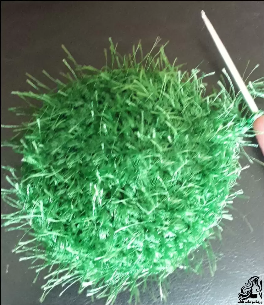 آموزش بافت سبزه عید قلاب بافی ویژه سفره هفت سین