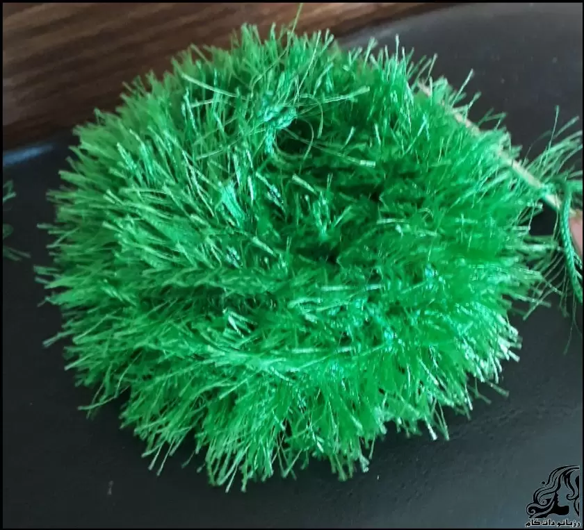 آموزش بافت سبزه عید قلاب بافی ویژه سفره هفت سین