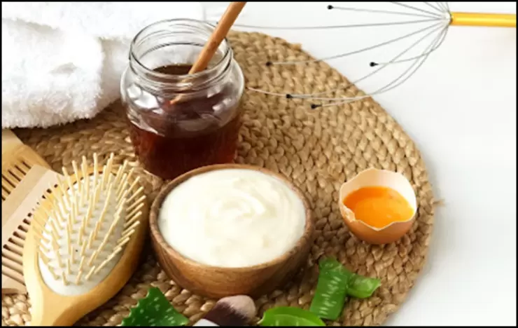 ساخت ماسک مو خانگی با ساده ترین روش!