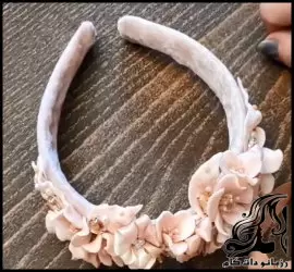 آموزش رایگان ساخت تل سر تزئینی - Decorative20headband20tutorial 02