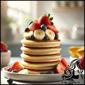 طرز تهیه پنکیک رژیمی بدون شیر، شکر و روغن: صبحانه سالم و خوشمزه - Dietary20pancakes20without20milk20sugar20and20oil20recipe 01