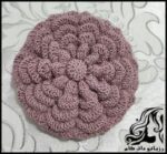 بافتنی و آموزش بافت کلاه دومیل پرتقالی - Dumail20hat20orange20model20knitted20tutorial 01
