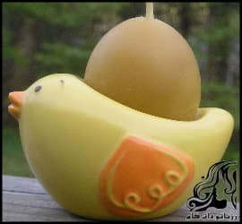 آموزش تصویری ساخت شمع تخم مرغی - Egg20Shaped20Candles 12