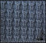 بافتنی و آموزش بافت مدل لاله برجسته - Embossed20tulip20model20texture 01