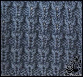 بافتنی و آموزش بافت مدل لاله برجسته - Embossed20tulip20model20texture 01