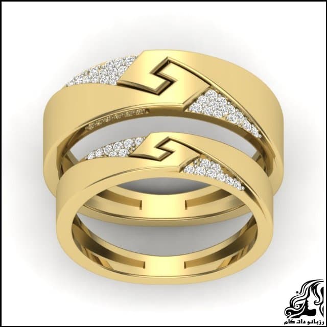 جدیدترین مدل حلقه های ازدواج ست عروس و داماد