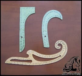 آشنایی با ابزار و خط کش طراحی در خیاطی (اشل خیاطی) - Familiar20with20sewing20tools20and20ruler 09