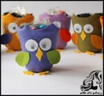 آموزش ساخت ظرف دکوری نمدی - Felt decorative container 07 compressor