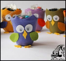 آموزش ساخت ظرف دکوری نمدی - Felt decorative container 07 compressor