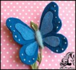 آموزش تصویری ساخت پروانه نمدی زیبا - Felt20Butterflies 05