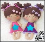 آموزش تصویری ساخت عروسک دختر فانتزی نمدی - Felt20Fantasy20Girl20doll 20