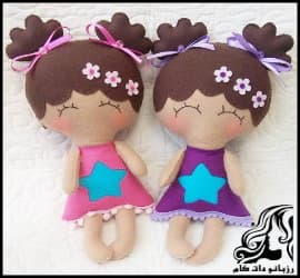 آموزش تصویری ساخت عروسک دختر فانتزی نمدی - Felt20Fantasy20Girl20doll 20
