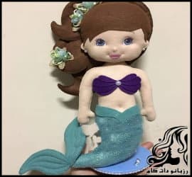 آموزش ساخت پایه برای ایستایی عروسک های نمدی - Felt20dolls20base20for20stability 11