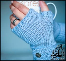 بافتنی و آموزش بافت دستکش بدون انگشت - Fingerless20gloves20tutorial 01