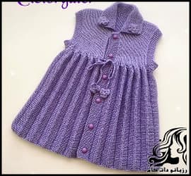 بافتنی و آموزش بافت پیراهن مدل تیغ ماهی (پلیسه) - Fish20blade20model20shirt20knitted20tutorial 01