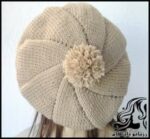 بافتنی و آموزش بافت کلاه فرانسوی به همراه فیلم فارسی - French20hat20texture 03