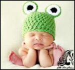 بافتنی و آموزش بافت کلاه غورباقه ای - Frog20hat20texture 02