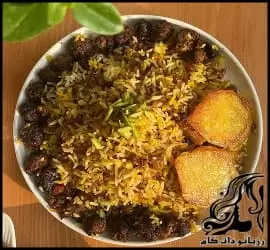 دستور پخت قنبرپلو شیرازی خوشمزه و ساده - Ghanbarpolo20Shirazi20recipe 01