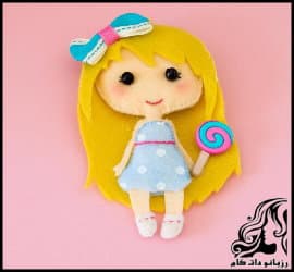 آموزش دوخت عروسک دختر با آبنبات - Girl20doll20with20candy 12