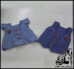 بافتنی و آموزش بافت جلیقه دخترانه - Girly20vest20texture 01