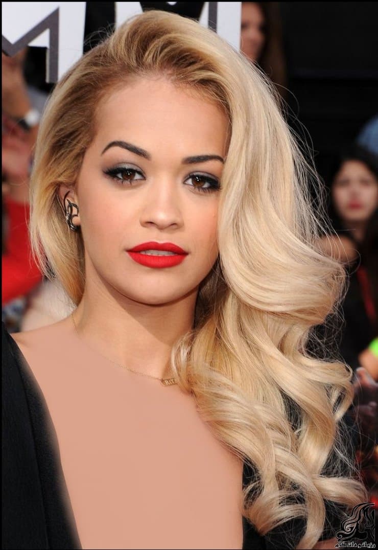 مدل موی زیبای ریتا اورا (Rita Ora) بازیگر زیبای هالیوود