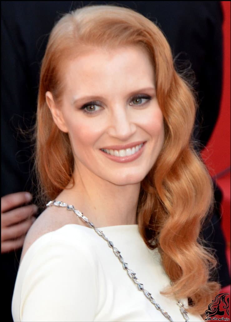 مدل موی زیبای جسیکا چستین (Jessica Chastain) بازیگر زیبای هالیوود