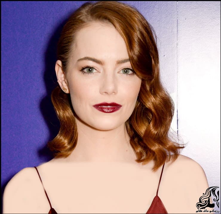 مدل موی زیبای اما استون (Emma Stone) بازیگر زیبای هالیوود