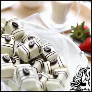 طرز تهیه شکلات بیسکوئیتی خانگی با دیزاین شیک قهوه - Homemade20biscuits20with20coffee20design20recipe 01